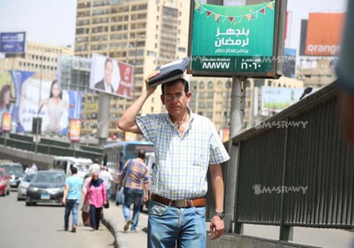 موجة حر شديدة تضرب محافظات مصر.. القاهرة تلامس 40 والصعيد يقترب من 47