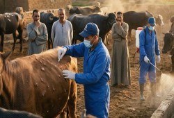 18 بؤرة لـ«الجلد العقدي» تضرب الماشية وتكشف ضعف التحصين البيطري