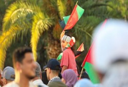 وقفة تونسية تضامنية مع غزة تندد بالحصار واستمرار العدوان الإسرائيلي