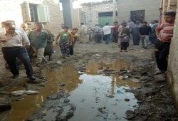 10 سنوات بلا صرف صحي في الواحات البحرية.. الأهالي بين البيارات وسيارات الكسح وطفح الشوارع