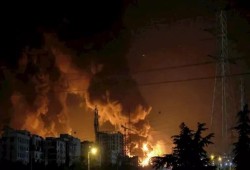 انفجار غامض يهز سواحل إيران رغم إعلان تراجع ترامب عن الضربات
