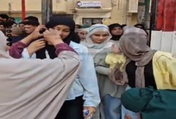 بالفيديو.. تفتيش الثانوية العامة يتحول إلى تحرش بالطالبات وإهانة للطلاب قبل دخول الامتحانات