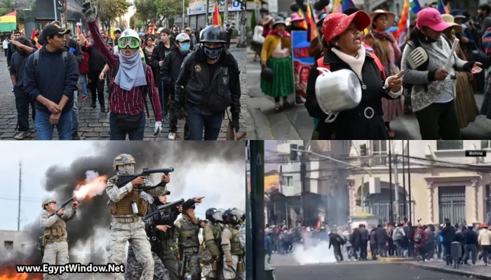 بوليفيا على حافة الانفجار.. 50 يومًا من الاحتجاجات تدفع الحكومة إلى الطوارئ والجيش إلى الشوارع