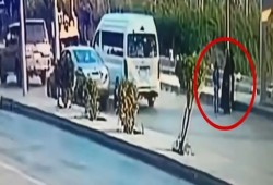 فيديو مأساوي يوثق لحظة دهس أسرة بكورنيش حلوان