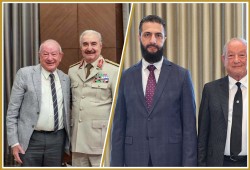 ساويرس بين حفتر والشرع .. رجال أعمال السيسي يدخلون إعمار ليبيا من بوابة النفوذ