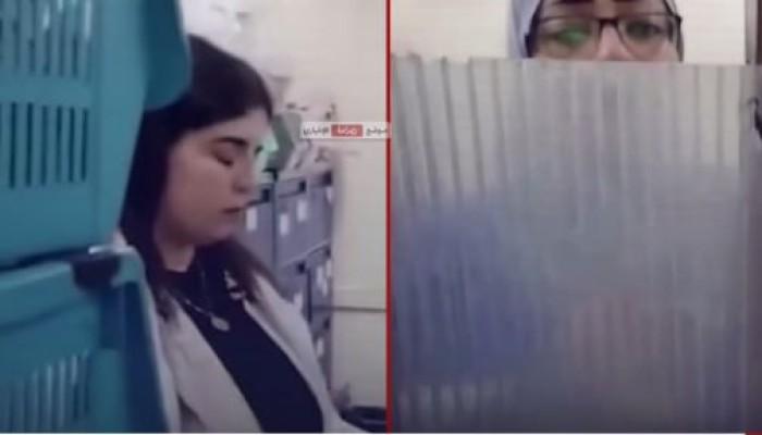 أنا عايزة علاجي .. مريضة تتوسل لصيدلانية المستشفى لإعطاءها الدواء