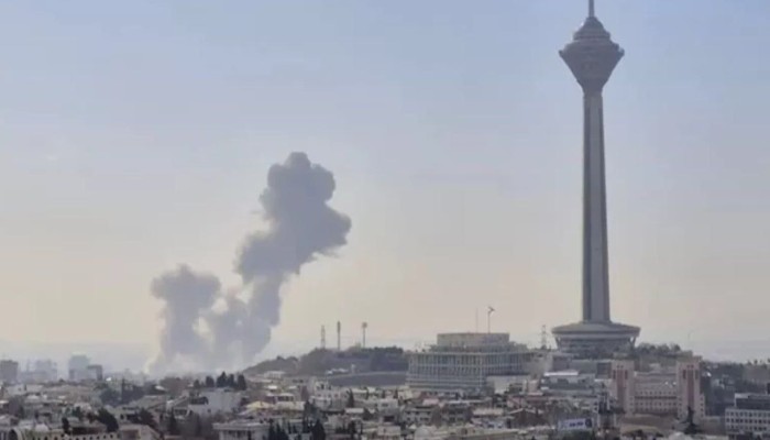 فيديو || صواريخ أمريكية تهز محيط مستشفى أطفال لعلاج السرطان في إيران