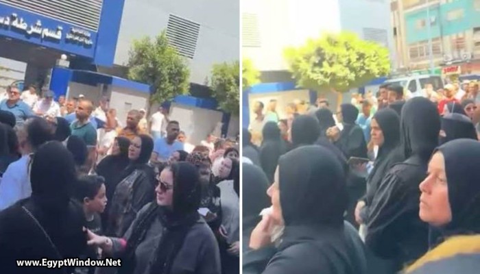 بالفيديو: غضب شعبي في كفر الشيخ بعد مقتل شاب طعنًا.. واحتجاجات تحاصر قسم شرطة دسوق