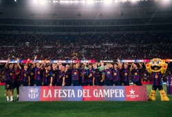 فيديو || برشلونة يُتوج بكأس خوان غامبر على حساب الأهلي