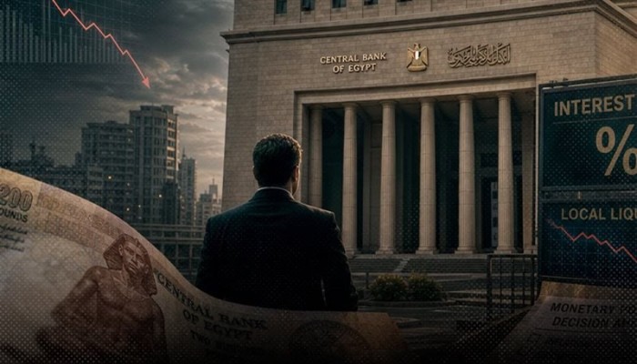 البنك المركزي يكشف تراجع السيولة المحلية 0.45% إلى 15.26 تريليون جنيه لأول مرة منذ 9 سنوات وسط كلفة باهظة للتشدد النقدي
