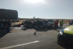 الحكومة تترك 9 عمال للموت على محور الضبعة رغم مئات المليارات للطرق