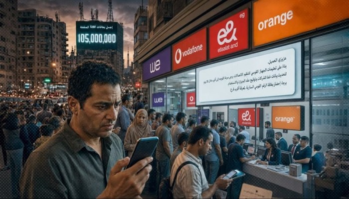 شركات المحمول تمهل أصحاب 105 ملايين شريحة 30 يوما لتصحيح بيانات الخطوط