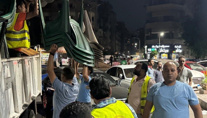 أصحاب مقهى يضربون مسؤولي حملة إشغالات بالمنيا