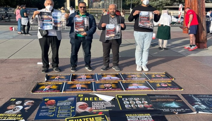 من لاهاي إلى جنيف.. احتجاجات بالخارج تطالب بإطلاق المعتقلين في مصر وإنهاء الحبس الاحتياطي
