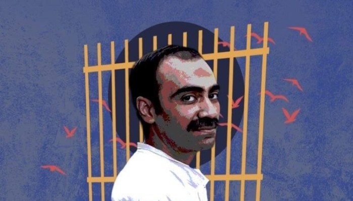 الصحفي "حمدي الزعيم" يقاطع المحاكمة بعد 10 سنوات من الاعتقال
