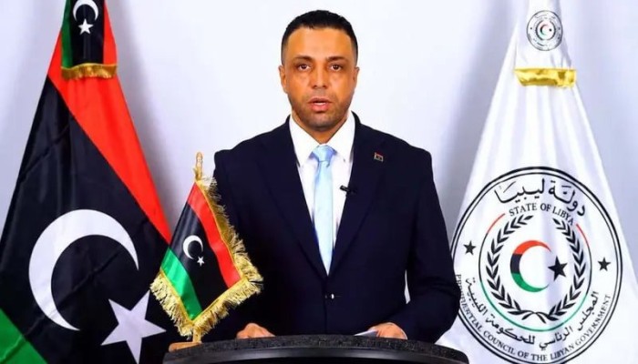 المجدوب يصل طرابلس ويعلن حكومة موحدة ويطالب الدبيبة وحماد بتسليم السلطة