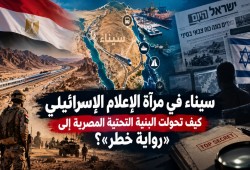 سيناء في مرآة الإعلام الإسرائيلي.. كيف تحولت البنية التحتية المصرية إلى «سردية خطر»؟